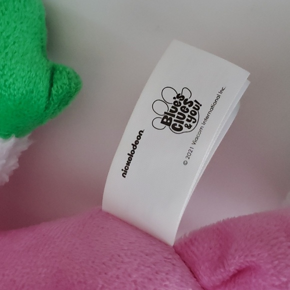 Nickelodeon Pink Stuffed Plush Blues Clues and You Santa Claus Toy 15 Inches - Picture 8 of 9